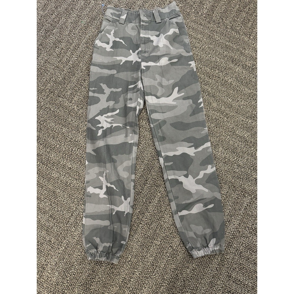 Vuori Women's Size XS Black Gray Camo Performance Jogger